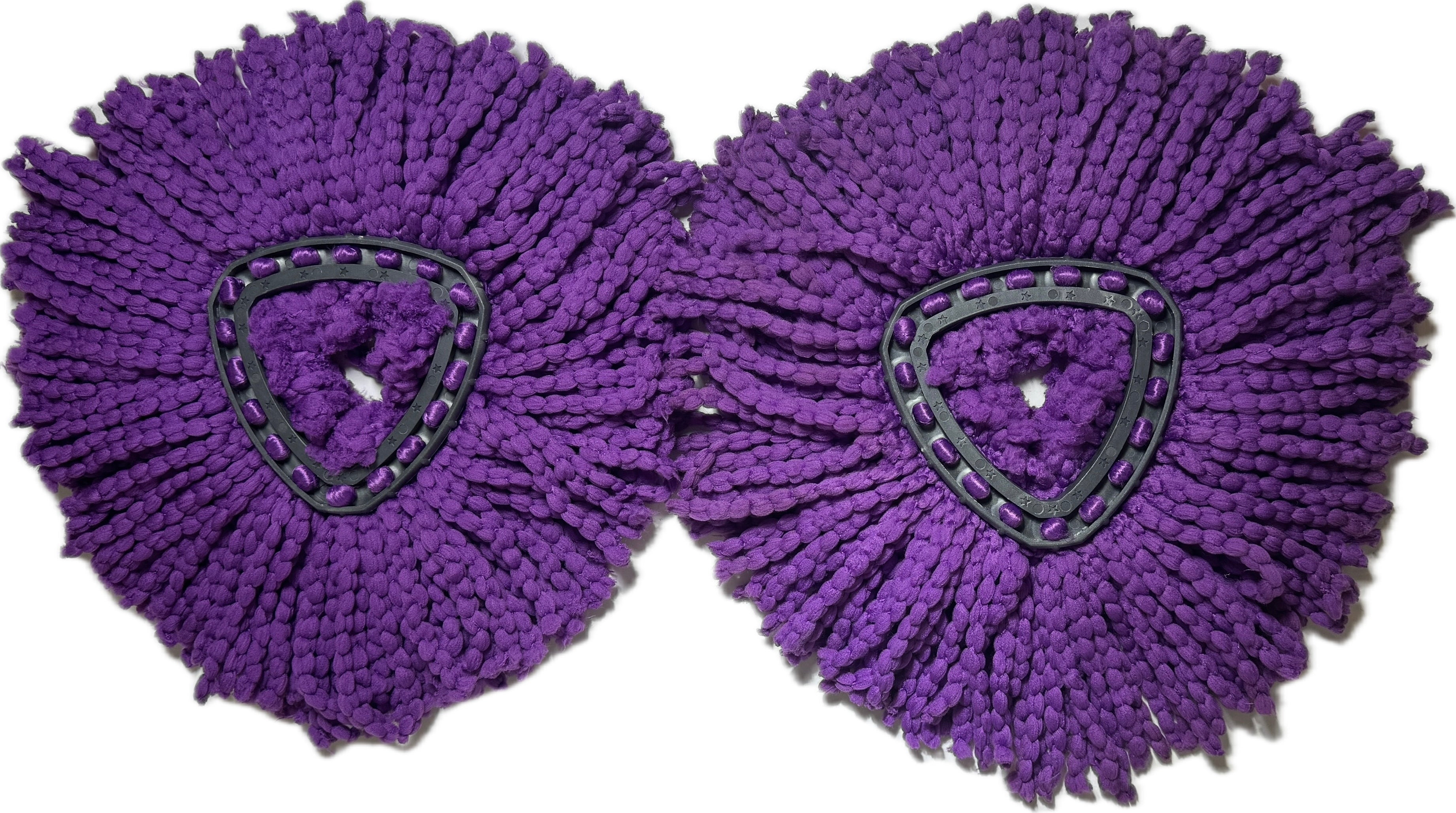 Microfiber Mop Heads - Triangular (2 Pack)