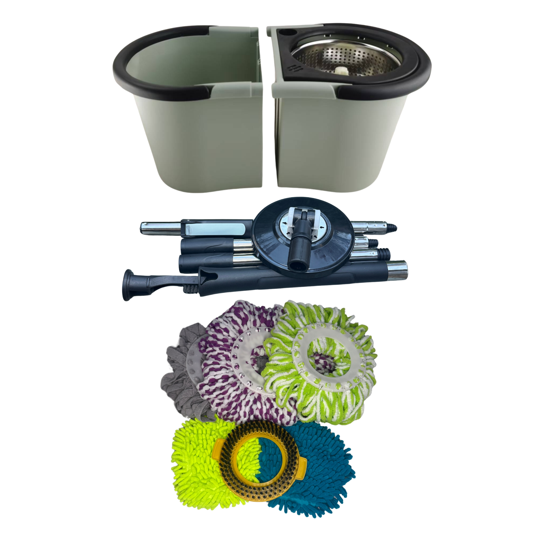 Pre Order Split Bucket System - Eucalyptus