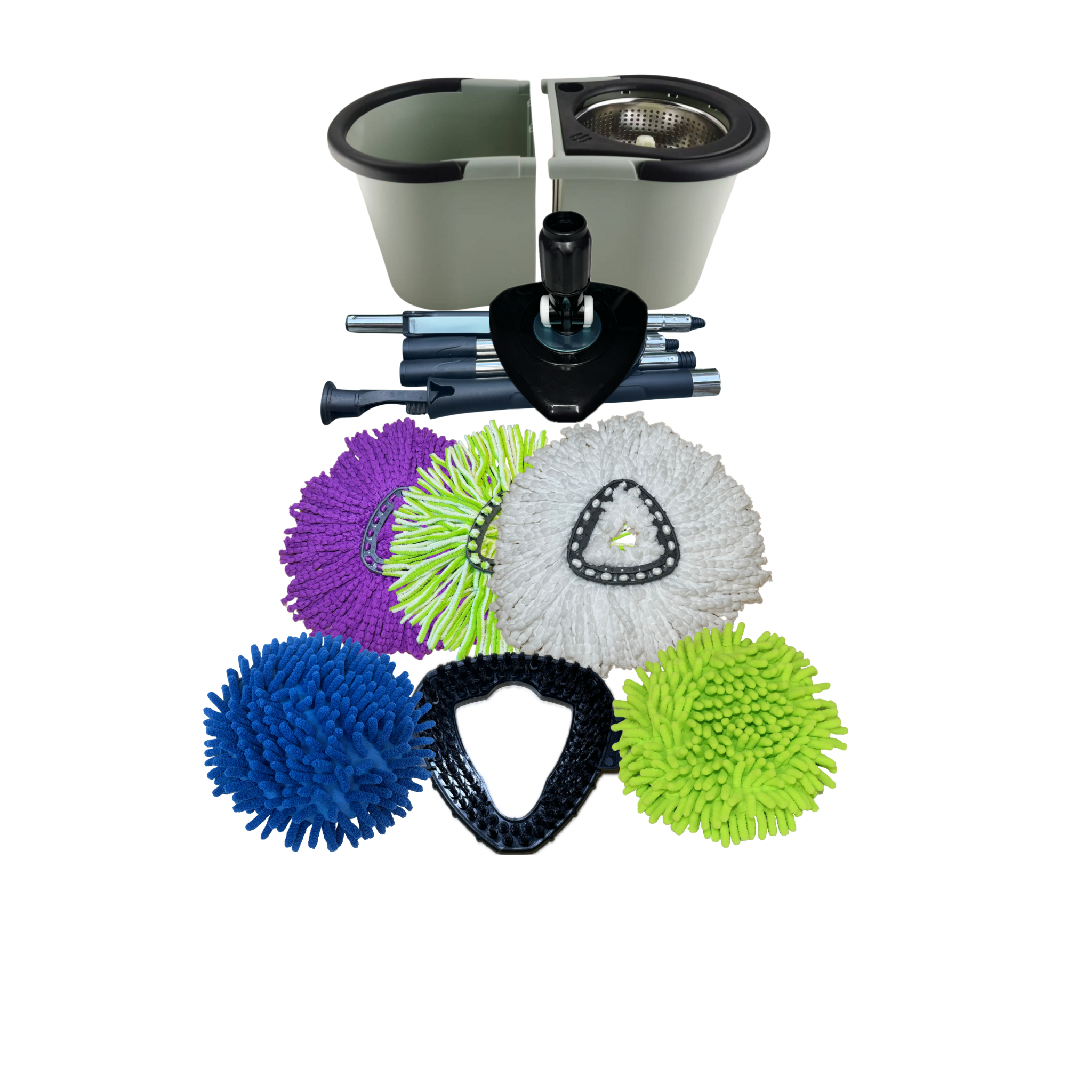 Triangle Split Bucket System - Clean Freak Bundle