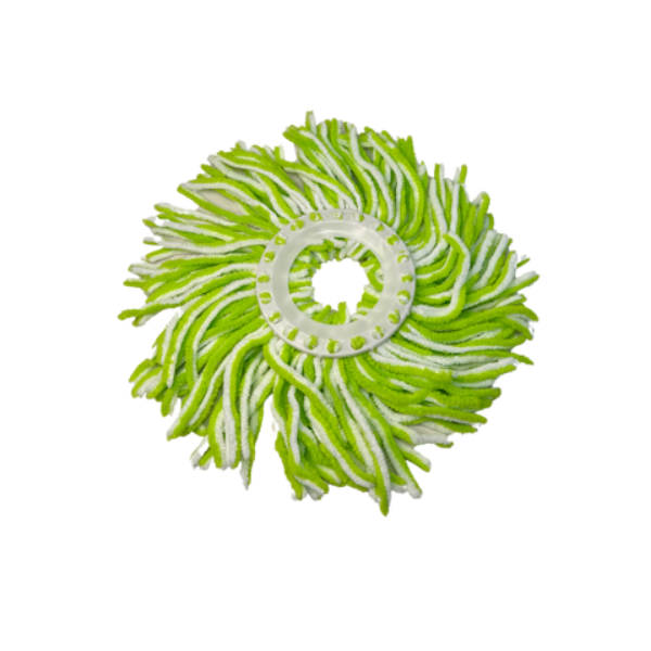 Green/White - Cotton Blend Mop Heads