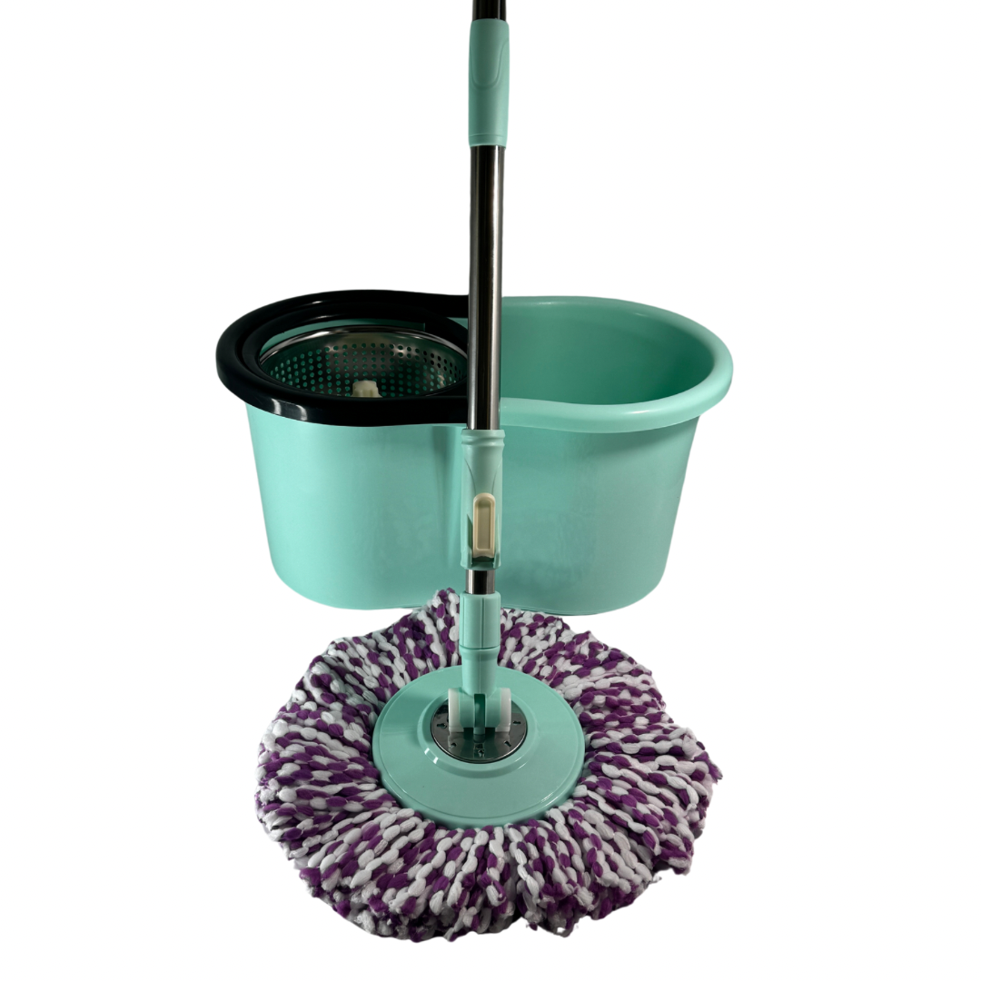 Single (One) Bucket System + Free Chenille Mop Shoes